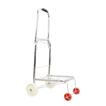 元汗693可折叠铝合金购物车 4轮买菜车手拉车手推车小拖车拉货行李搬运车 定制