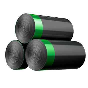 冠峰 宝石绿5大卷450只加厚 抽绳手提式加厚自动收口塑料大号实惠装垃圾袋GNG-434