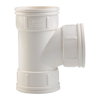 伟星 pvc 排水管材管件下水管配件污水管排水管接头排污管D75国标顺水三通 【1个】