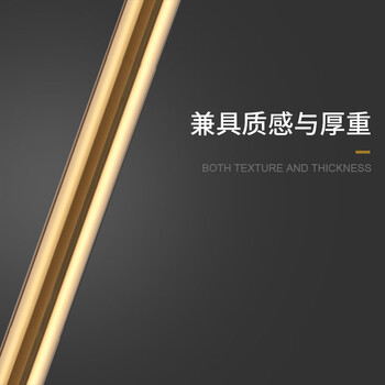 百舸 礼宾杆礼宾柱 挂绳围栏一米线护栏围栏杆银行酒店机场隔离警戒线警戒带 钛金款