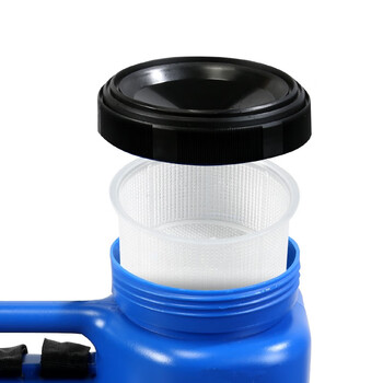 市下 SX-LK16C 手动气压喷雾器背负式喷药洒水器 16L蓝标配塑杆+全铜伸缩杆