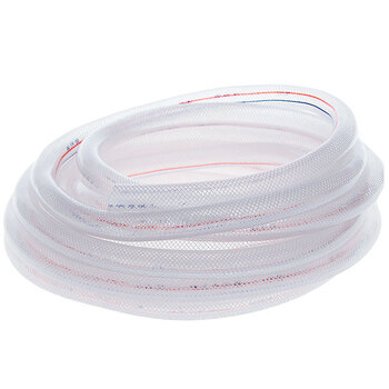 益美得 WY4047 塑料透明软管浇水管蛇皮管包纱管 6分厚50米