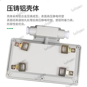 趣行 消防LED防爆指示牌 防爆充电式LED标志灯 商用煤矿仓储紧急疏散通道标识疏散指示灯【安全出口】
