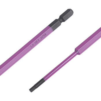 安力士牌（ANEX）进口内六角批头ACHX-3015风动批咀 电动批嘴螺丝刀 H3.0X150mm