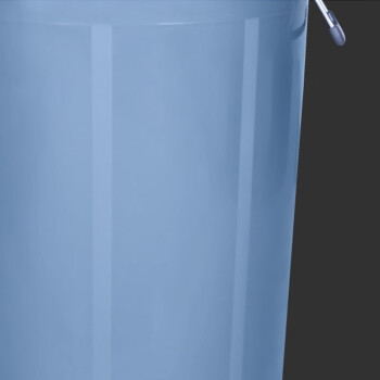 庄太太【灰色100L】大垃圾桶大号黑色户外环卫厨房无盖带盖圆形灰色商用塑料特大号桶