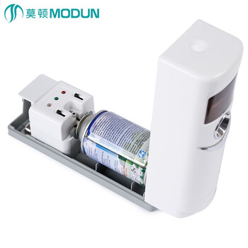 莫顿（MODUN）喷香机 自动定时空气清新机 卫生间除臭 M-010裸机+1瓶香水+电池