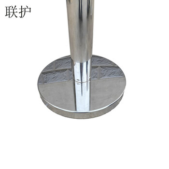 联护电力 5米/双带 不锈钢带式伸缩围栏 安全隔离 带式伸缩护栏 不锈钢可伸缩隔离带 现做 货期1-15天