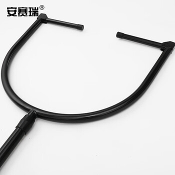 安赛瑞 不锈钢防暴腰叉 伸缩腰叉折叠腰叉 学校幼儿园保安防暴器材 折叠腰叉 700241