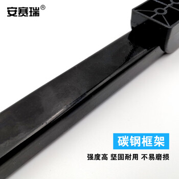 安赛瑞 磁力工具架磁条 壁挂式五金工具刀具厨具架 吸附磁铁收纳架 长度60cm 400184