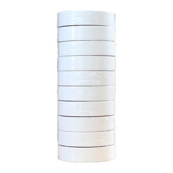 3M 1600# 白色 电工胶带 电气绝缘胶带 无铅耐磨防潮耐酸碱18mm*20m 10卷