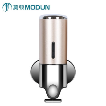 莫顿（MODUN） 皂液器壁挂挂壁皂液器洗手器洗手瓶皂液盒浴液盒 M-8009土豪金单头