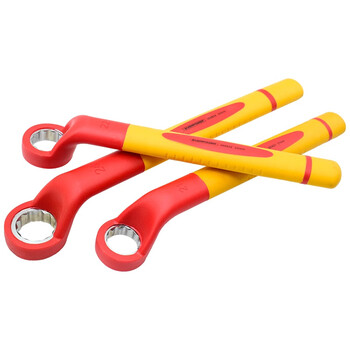 艾威博尔（ EVER POWER） 350818  双色柄VDE绝缘梅花扳手 【预计14天出货】