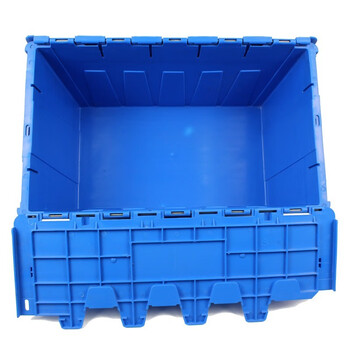 老A LAOA LA164315斜插物流箱周转箱收纳箱帮运箱子储存箱工具箱全新PP料耐酸碱600*400*315