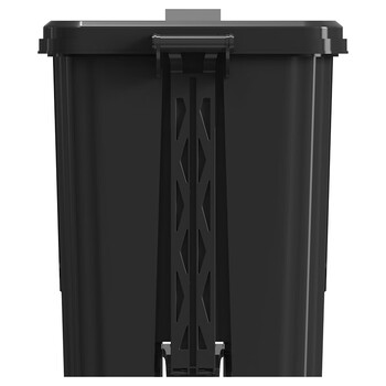 科力邦（Kelibang） 分类垃圾桶 大号脚踏式60L厨余其他垃圾桶带盖双桶环卫户外垃圾桶翻盖 KB1200 绿灰