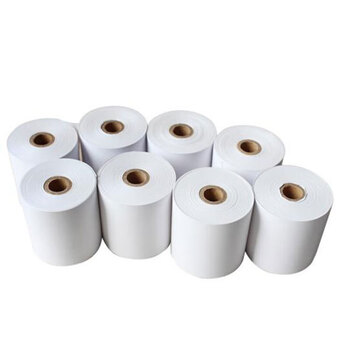 飞尔（FLYER）叫号纸定制印刷热敏凭条纸 客户回单80×80×13mm 50卷/箱 5箱/件【FLz016】