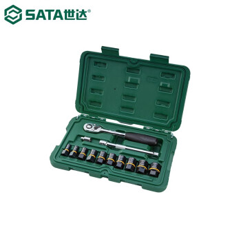 世达SATA 6.3x10MM打滑螺栓拆卸套筒组套，13件套，09137