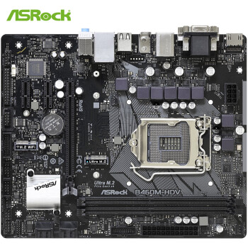 华擎asrockb460系列主板支持十一代intel丨酷睿丨lga1200b460mhdv单