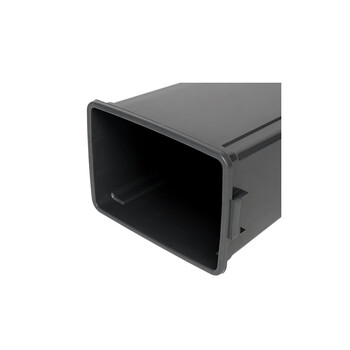 锐拓垃圾分类垃圾桶带盖环卫大号商用四色学校公司政府摇盖垃圾箱20L北京灰色其他垃圾