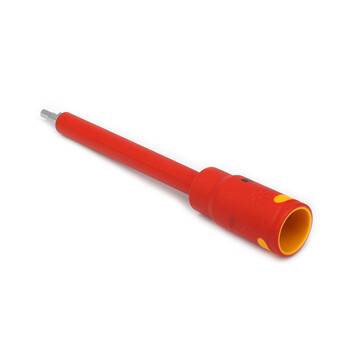 宝合(BOOHER)3/8"系列双色绝缘长6角旋具套筒4x157mm