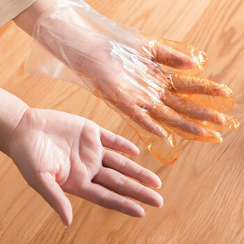 者也（ZYE）一次性PE手套 加厚耐用 厨房餐饮卫生隔离手套防水防护手套 透明手套 10包1000只