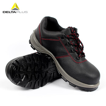 代尔塔 (Deltaplus) 301502牛皮劳保鞋绝缘6KV/防砸/耐油/耐磨/防滑定做40# 1双