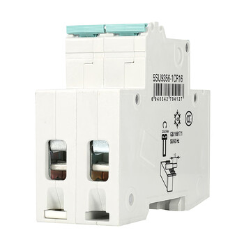 西门子(SIEMENS)空气开关漏电保护器1P+N16A带漏保5SU93561CR16