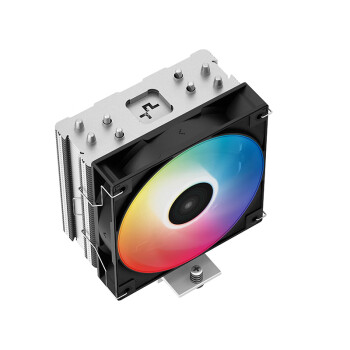 九州风神（DEEPCOOL）玄冰400幻彩V5CPU散热器附带硅脂（镀镍4热管/220W/热管偏置不挡内存/多平台支持/AG400LED）