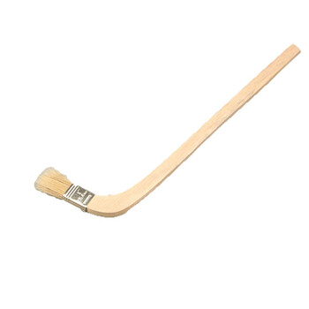 苏识 QJ0073 耐溶剂猪鬓毛刷侧弯柄油漆刷子 2寸纯猪毛 10把