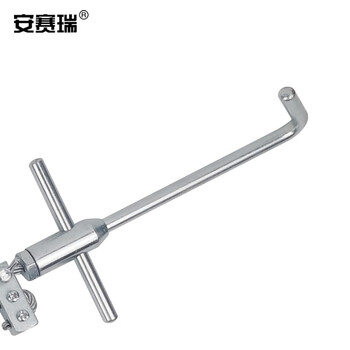 安赛瑞 套猪器 适用中大猪 不锈钢套猪器保定器钢丝套金属绳  530473