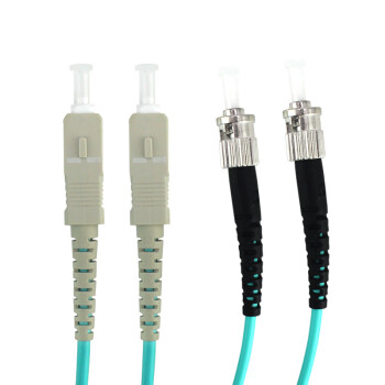凌科朔(LINKSHIRE) 电信级万兆多模双芯OM4光纤跳线SC-ST 万兆 OM4 SC-ST 15米