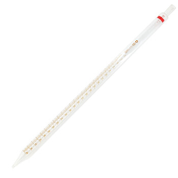 冰禹 AB40231 玻璃刻度吸管滴管 长吸管具环标吸管吸量管移液管 50ML非A级（起订5个）