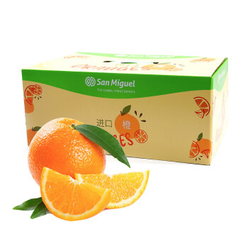 埃及进口夏橙 橙子 一级果4kg装 单果重约190-230g 生鲜水果