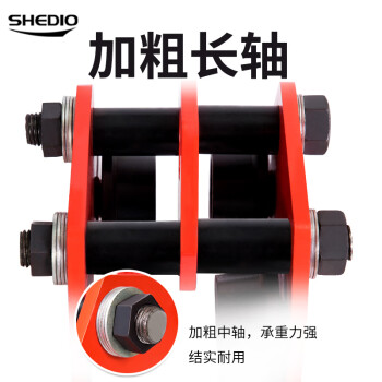 晟雕 T型手拉葫芦手拉跑车手推跑车单轨行车工字钢起重滑轮跑车  手推跑车5T