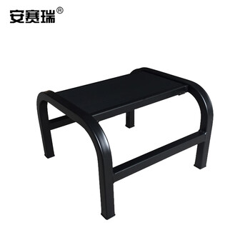 安赛瑞 铝合金梯凳 多功能便携一步梯 踏步爬梯登高平台脚踏凳 方凳单层 200222