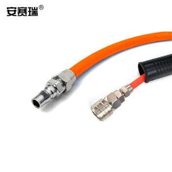 安赛瑞 卷管器 气鼓自动伸缩卷管器汽修悬挂式气鼓 12米气鼓双层夹纱管8×12mm 400093