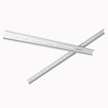 企桥 C45钢制导轨 宽3.5cm*长100cm镀五彩（厚度0.8mm）1个装