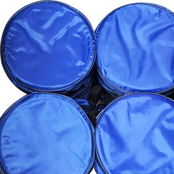 兰诗（LAUTEE）WY4004 便携式折叠水桶收纳水桶户外储水桶 拉链包+13L