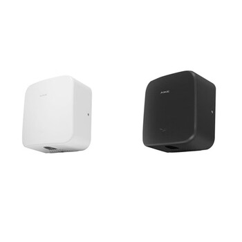 艾克 （AIKE） AK2800C 商务酒店全自动红外线感应不锈钢干手器卫生间小型烘手机 白色烤漆款