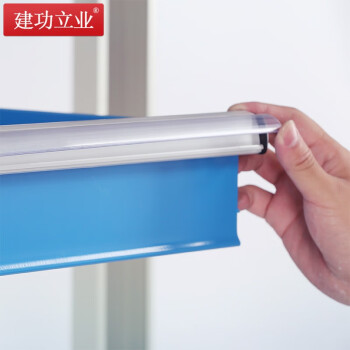 建功立业 重型工作台 钳工台2100*750*800+620mm钳工实验桌流水线打包台 211588吊二抽带挂板灯板