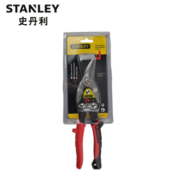 史丹利STANLEY 10英寸右弯头航空剪 14-562-22