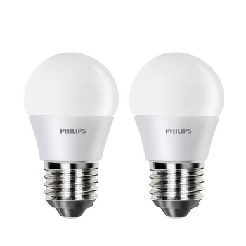 PHILIPS飞利浦恒亮型LED灯泡球泡E27 5W暖光3000K 12支/盒 1盒