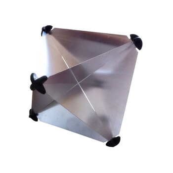 雅恪尚 角反射器救生艇船用铝制雷达反射器应急救援演习反射器 18寸