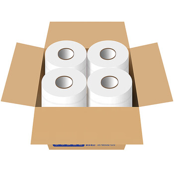 庄太太 酒店卫生间商用卫生卷筒纸实惠装整箱