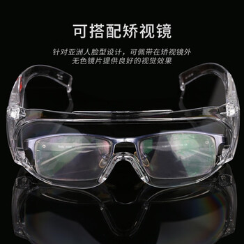 3M护目镜1611HC访客用防刮擦防护眼镜1副装货期7天