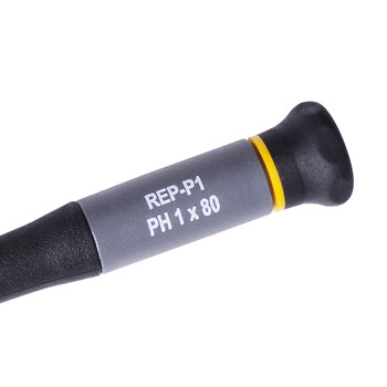 罗宾汉（RUBICON）十字精密螺丝刀REP-PH1手机钟表螺丝批PH1X80mm