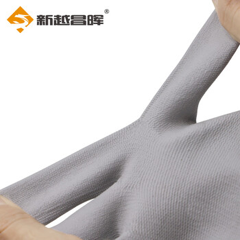 新越昌晖PU涂掌手套 12双/包 劳保手套 尼龙浸胶耐磨防滑工作防护手套B11429