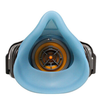 思创科技 双边硅胶防尘面罩口罩防细微颗粒物打磨电焊工业粉尘半面具 ST-1060A 1套