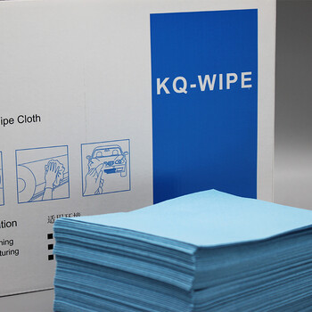 邦拭（BONSSUE）多功能擦拭布JK-1925AB 便携式盒装擦拭布蓝色无尘吸油擦拭 25cm*35cm*300张/盒*6盒