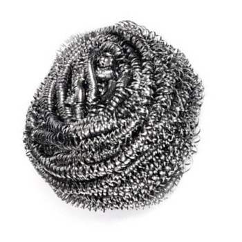 卉营（HUIYING）钢丝球 大号 钢丝刷 清洁球 15克 /个 可定制