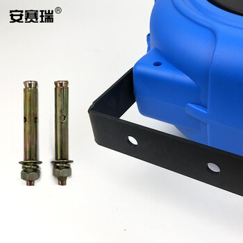 安赛瑞 卷管器 气鼓自动伸缩卷管器汽修悬挂式气鼓 15米气鼓双层夹纱管8×12mm 400096